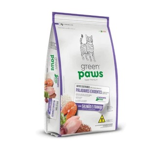 GREEN PAWS GATO CASTRADO PALADAR EXIGENTE SALMAO FRANGO 1,5K