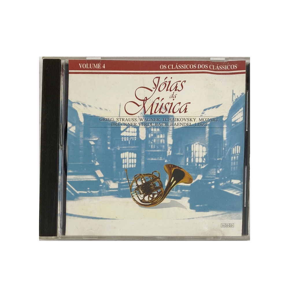 Cd – Coletânea Clássica - Jóias da música - Caras - Volume 4