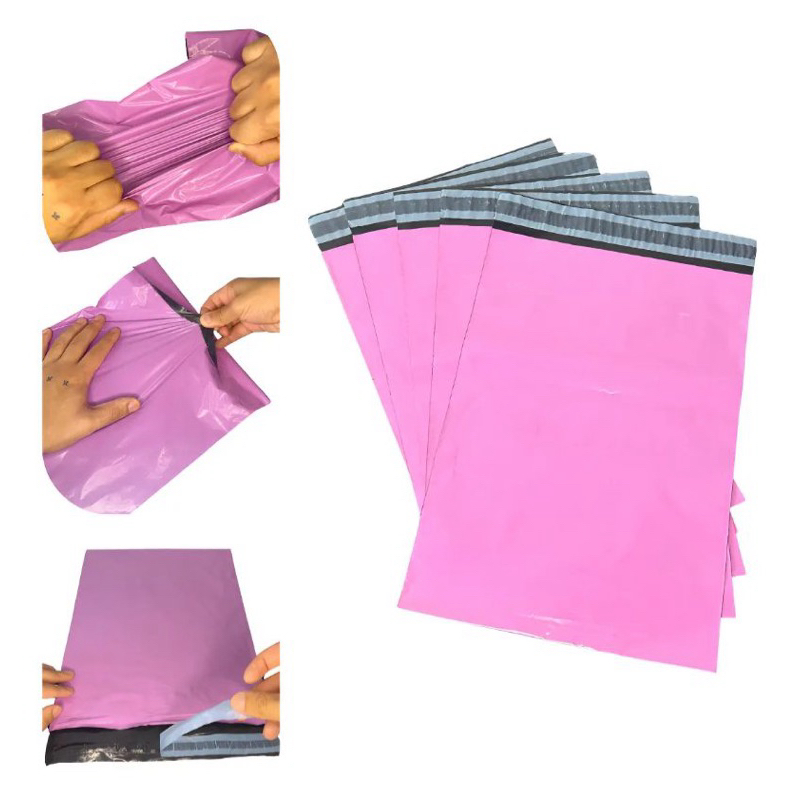 100 Envelope 40x30 Rosa Lacre Inviolável Tipo Correios — imagem 2 de 2
