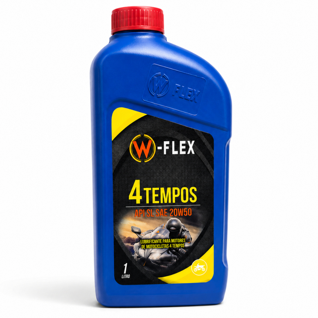Óleo Lubrificante Motor 4 Tempos 20w50 Mineral Moto W-Flex
