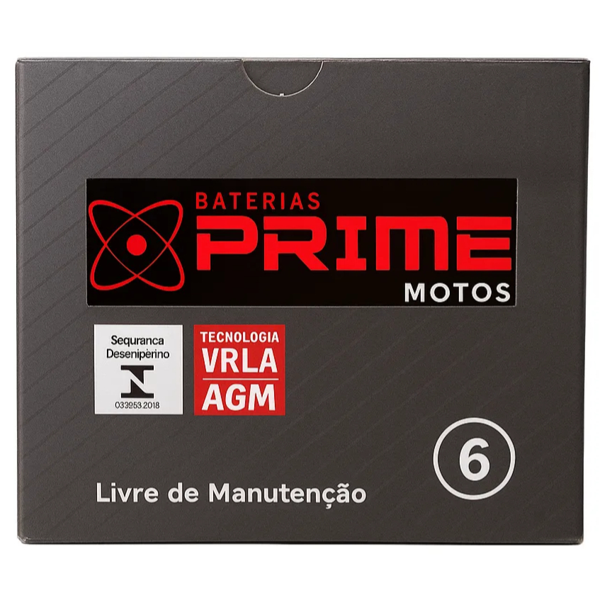 Bateria De Moto Prime 6 Pm