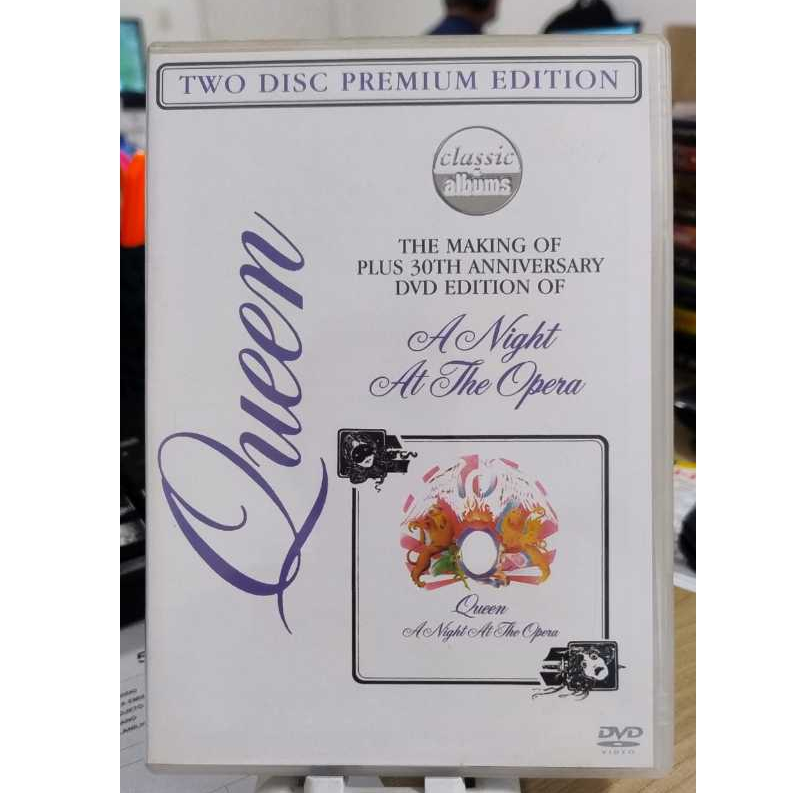 QUEEN - A NIGHT AT OPERA - CLASSIC ALBUMS (2005) PREMIUM EDITION COM DVD BONUS