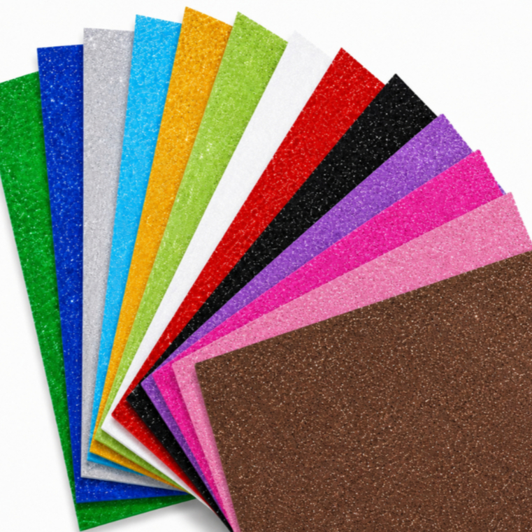 Kit Placas De EVA com Glitter 40x60 Vighs Escolha a cor. Tamanho maior Escolha quantidade — imagem 2 de 2