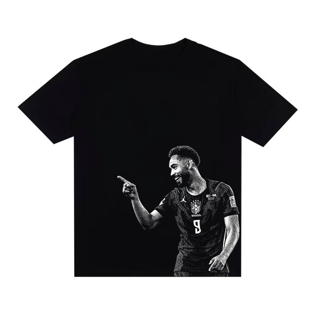 Camiseta Streetwear Premium Camisa Oversized Futebol Copa Brasil Time Camisa Y2K Alternativa Cunha