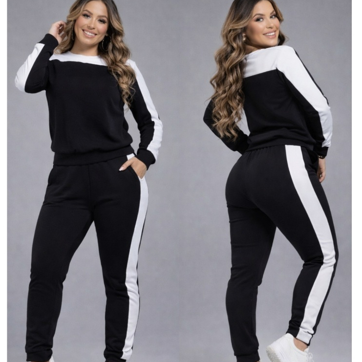 Conjunto Crepe Como Bolso Moda Feminina Blogueira