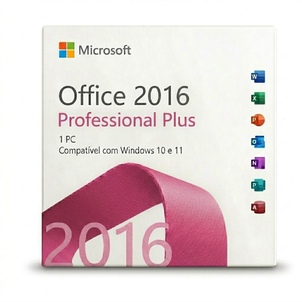 Microsoft Office 2016 Professional Plus – Entrega Física