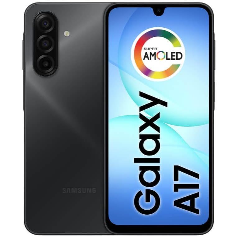 Celular Galaxy A17 4G Tela 6.7 128GB Super AMOLED Câmera Tripla 50MP Samsung