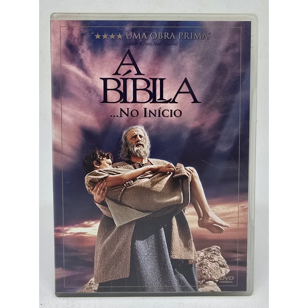DVD A Bíblia... No Início (1966) - Dublado & Legendado - George C. Scott - Ava Gardner - Peter O'Toole - Original