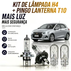 Lampada farol BAIXO / ALTO + LANTERNA GM Onix - 2017 até 2020
