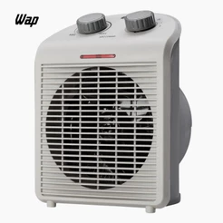 Aquecedor Elétrico WAP Air Heat 1500W 3 em 1 Termoventilador