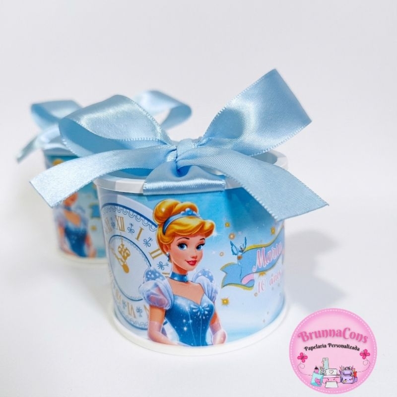 Tubolatas Personalizadas 5x6-CINDERELA DISNEY/BABY/Lembrancinha Maternidade/Festa Infantil/ Chá de bebê - DIVERSOS TEMAS