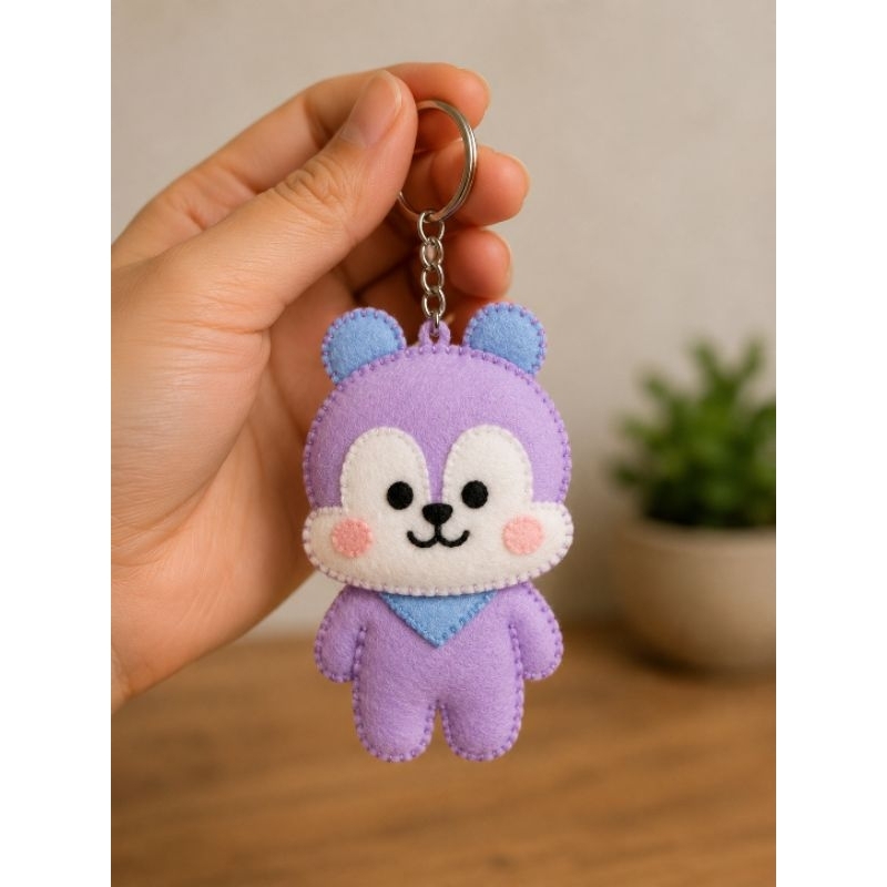 Chaveiro BTS BT21 Mang Chinny Cooky