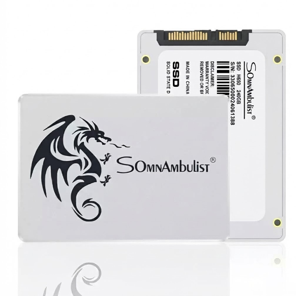 SSD Somnambulist 120GB 128GB 256GB SATA III 2.5 Polegadas para PC Notebook