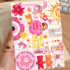 Skin Card Kindle Clássico | Lunar Mix 🌙✨