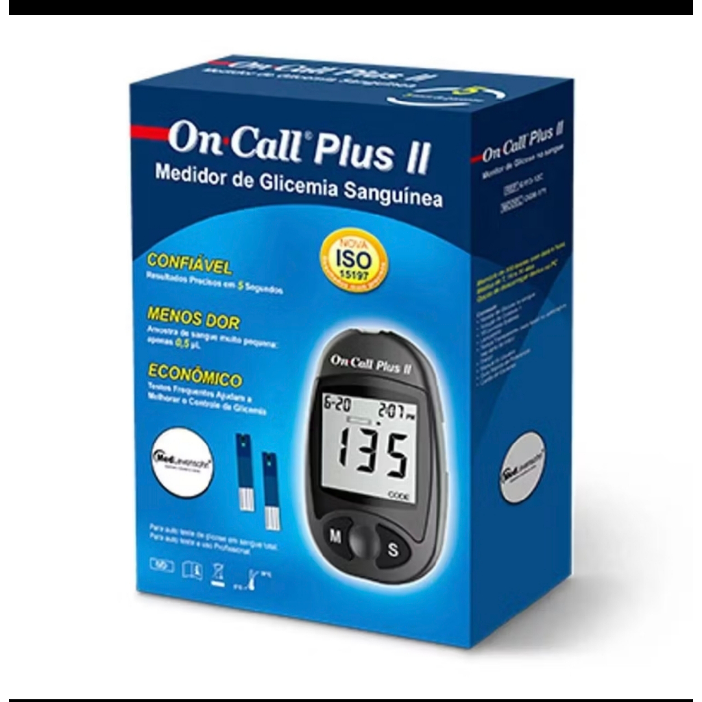 Monitor de Glicose On Call Plus ll