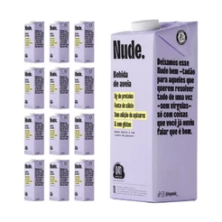 Nude Leite de Aveia Tudão 1l - Pack 12x
