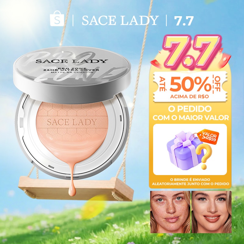 Base Líquida Cushion Corretivo SACE LADY FPS30