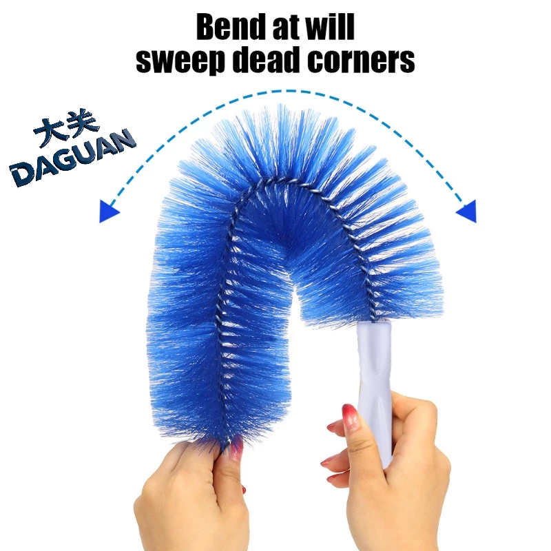 DAGUAN Escova De Ventilador Flexível Microfibra Removedor De Poeira Doméstica Limpeza Dobrável — imagem 2 de 2