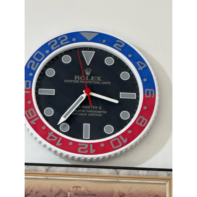 Relógio de parede Rolex