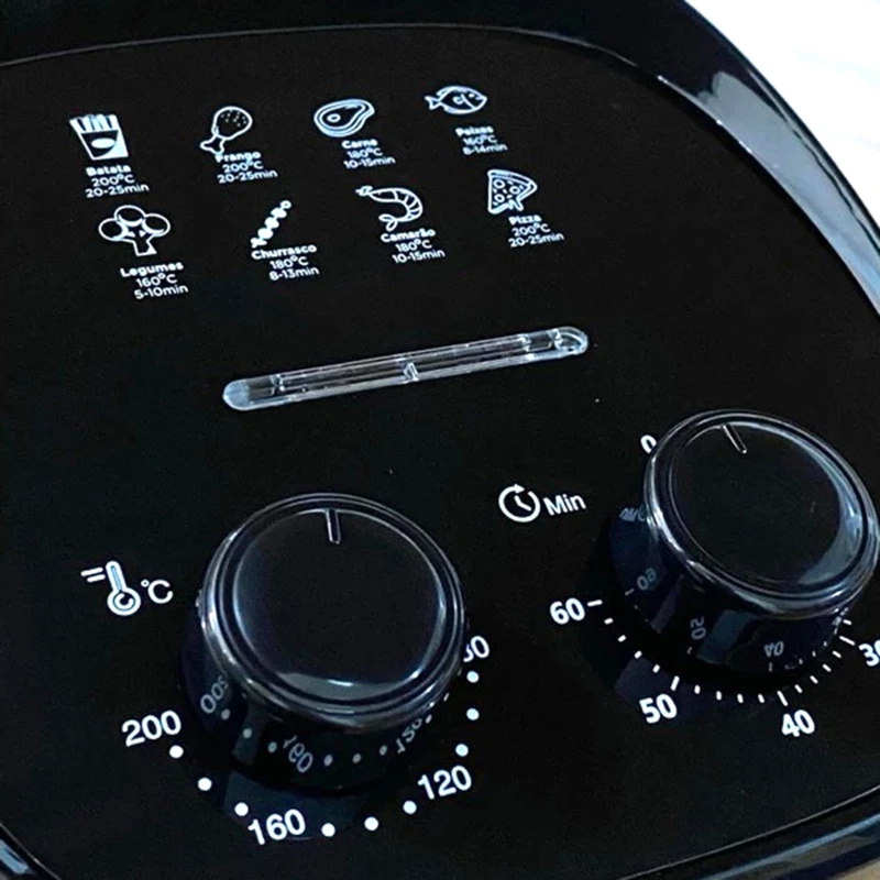 Fritadeira Sem Óleo Elétrica Air Fryer 3,5 Litros 1400w — foto 3