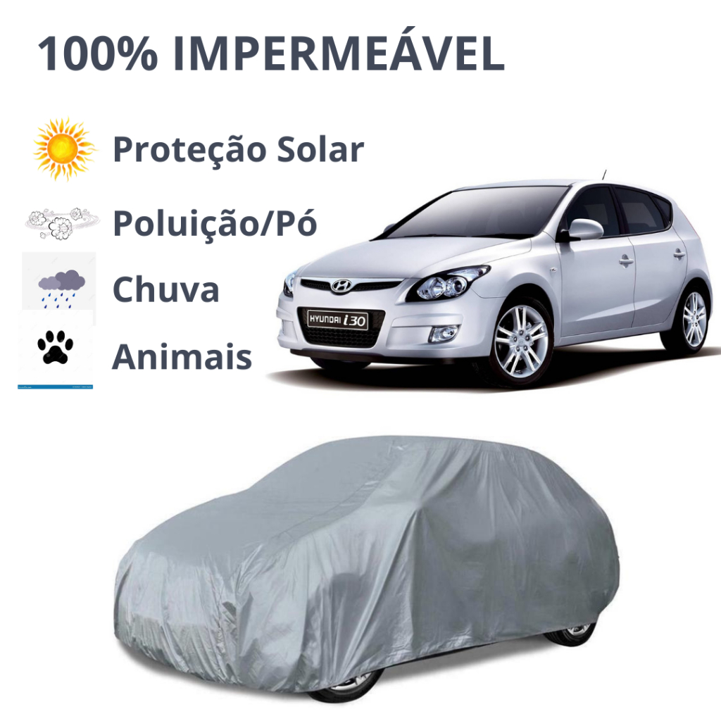 Capa para Carro i30 Proteção Contra Sujeira Sol chuva Sem Forro