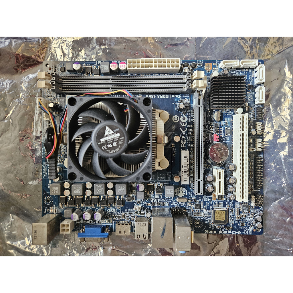 Kit Placa-mãe Ecs A55f-m4 Fm1 + Processador Amd A8-3800 2.4g (Usado)
