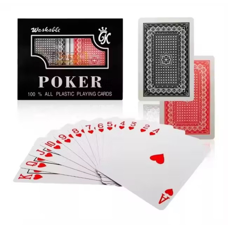 Kit 2 Baralhos Tradicionais 54 Cartas para Truco, Buraco, Cacheta, Poker e Jogos em Família