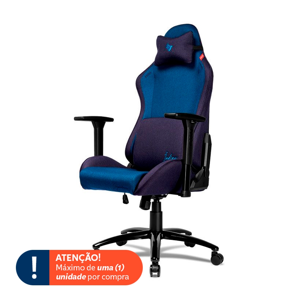 Cadeira Gamer Pichau Donek Signature, Tecido, Indigo, PCH-DKSE-IDO