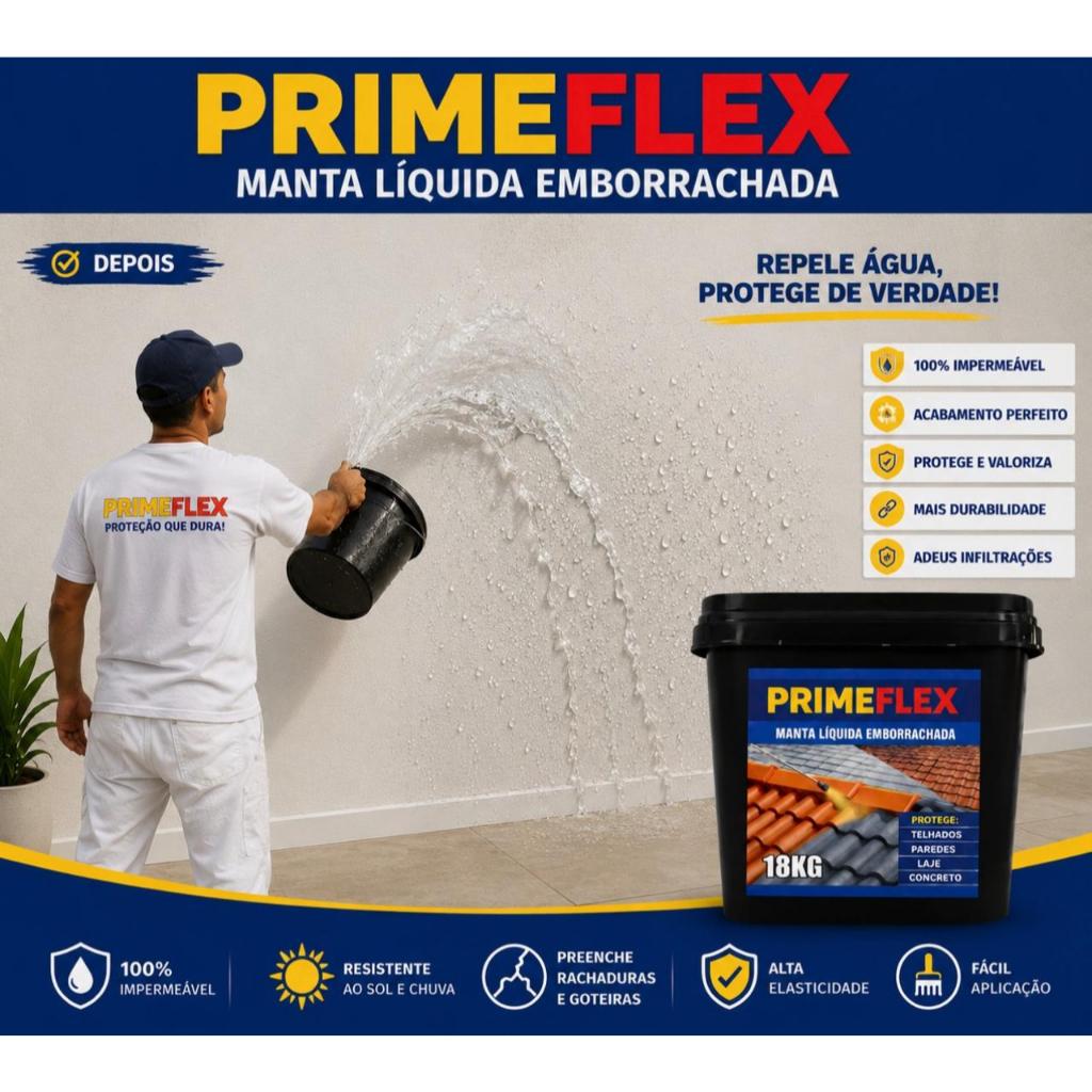 Manta Liquida Impermeabilizante 18kg, para Lajes ,Telhados, Paredes em Geral.