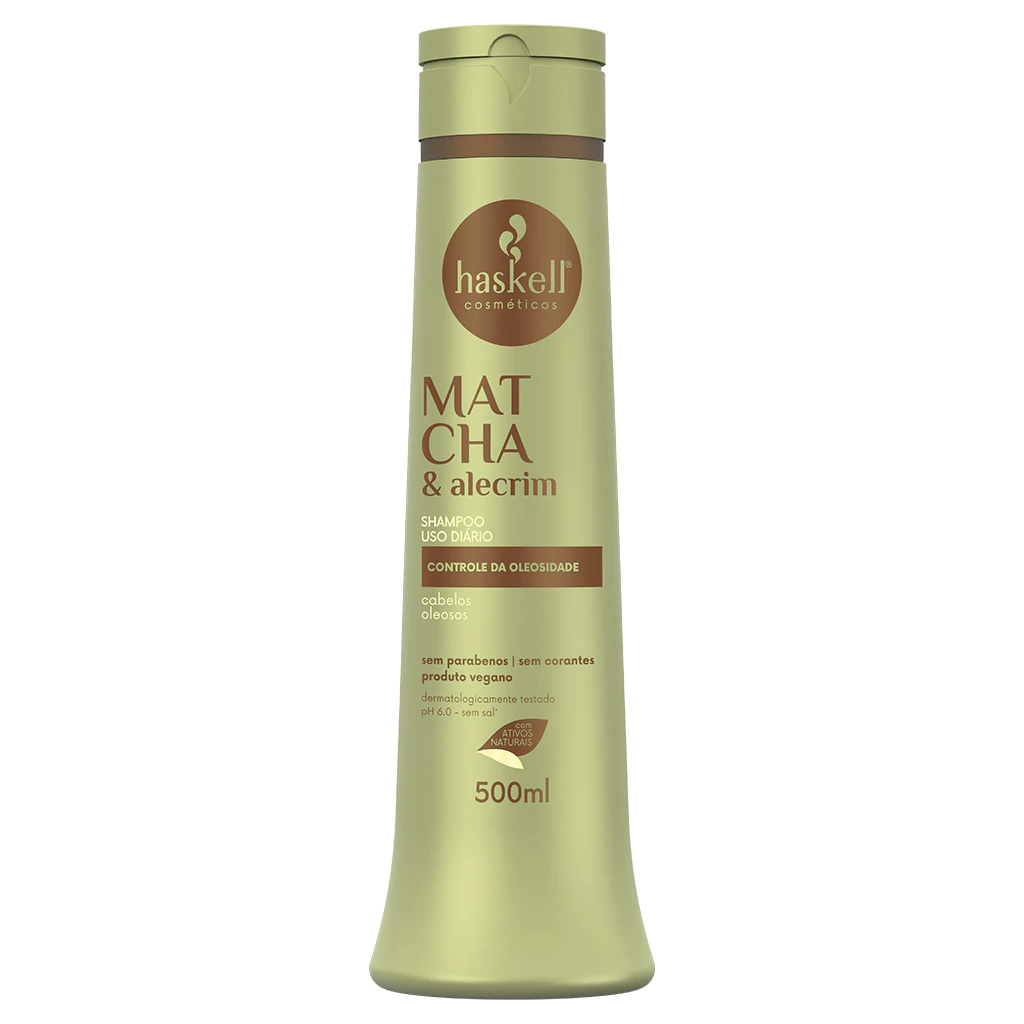 Haskell Shampoo Matcha e Alecrim - 500ml