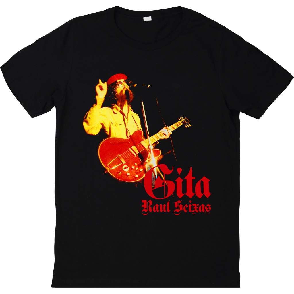 Camiseta Raul Seixas Gita Rock Nacional | Camisa Unissex Blusa Algodão
