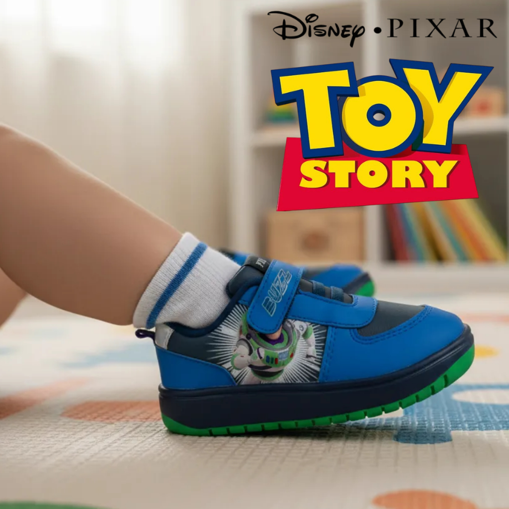 Tênis Disney Bebê Toy Story Buzz Infantil Casual Leve Confortável Estampado Kids