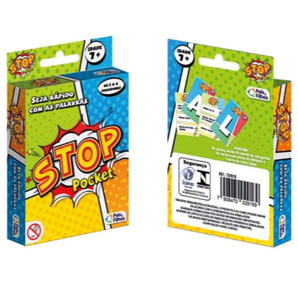 Jogo Stop Pocket Pais & Filhos - 794004