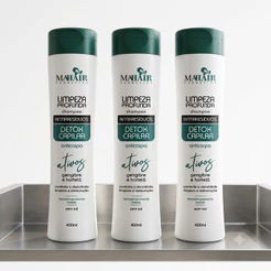 Kit 3 Shampoo Capilar Antirresíduos Mahair Cosmeticos
