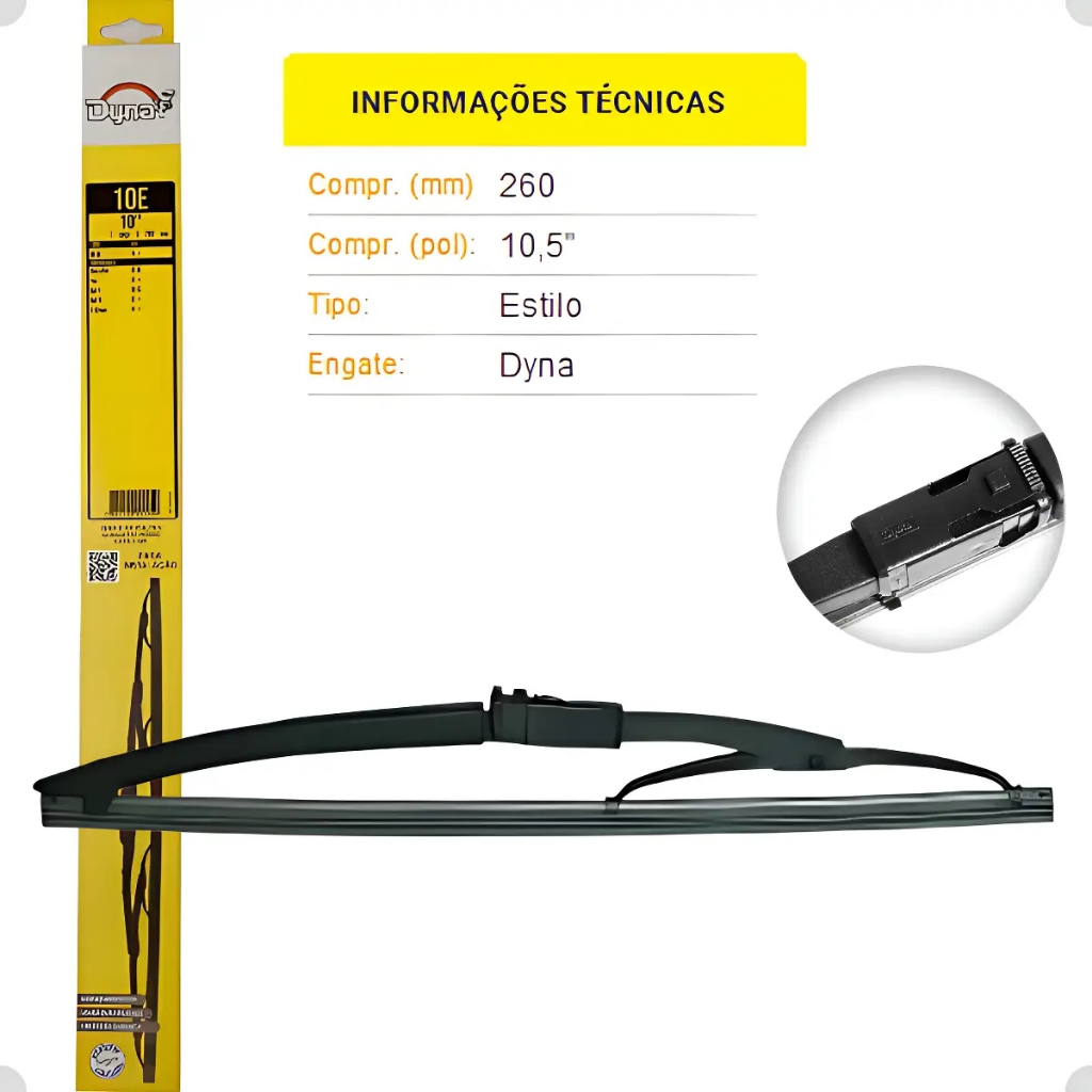 Palheta Traseira Fox Gol Crossfox Ka Original Dyna — imagem 2 de 2