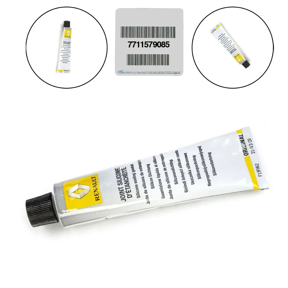 Cola Vedadora De Juntas Silicone Mastique De Vedação Renault