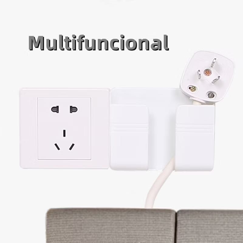 Suporte De Parede Multifuncional Design De Carregamento Caixa De Armazenamento Controle Remoto