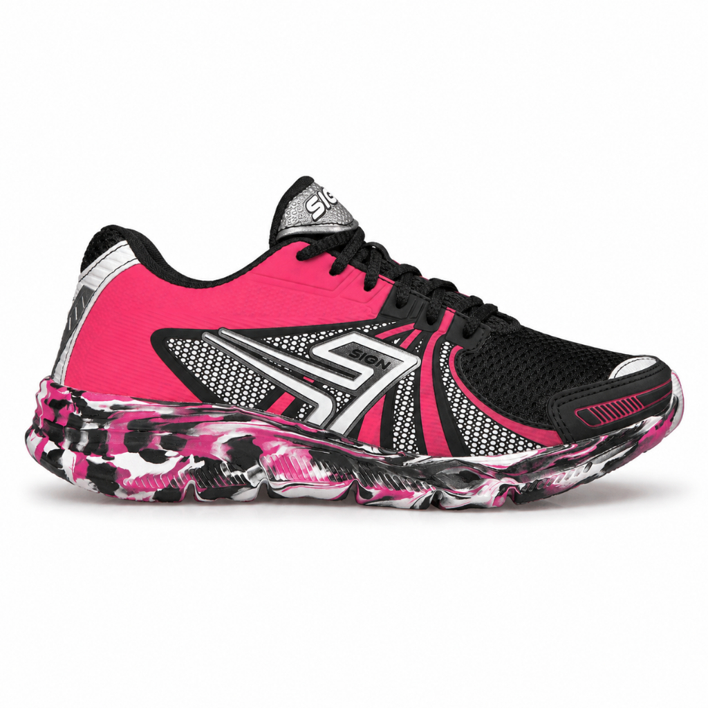 Tênis Feminino Masculino Academia Corrida Sion Gel Sendai EVA Leve Confortável
