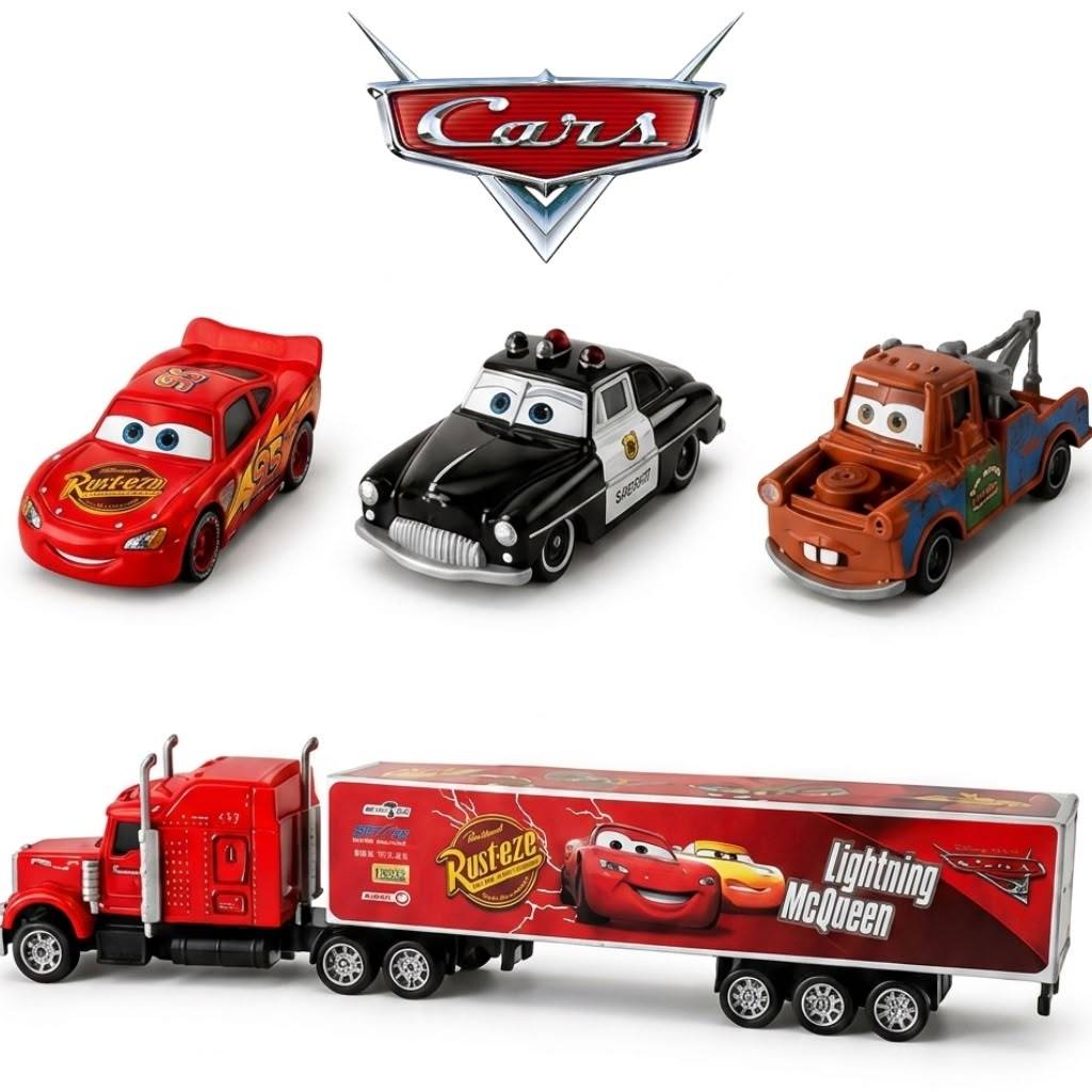 Relâmpago Mcqueen Carrinhos Do Relâmpago Mcqueen Caminhão Mack Mcqueen Relâmpago Mcqueen De Ferro