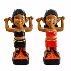 IMAGEM DE POMBO GIRA MIRIM 25CM UMBANDA E CANDOMBLE