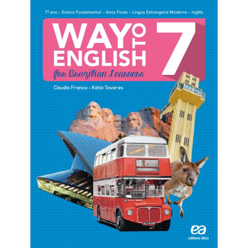 Livro impresso Way to English 7° ano (sem respostas)