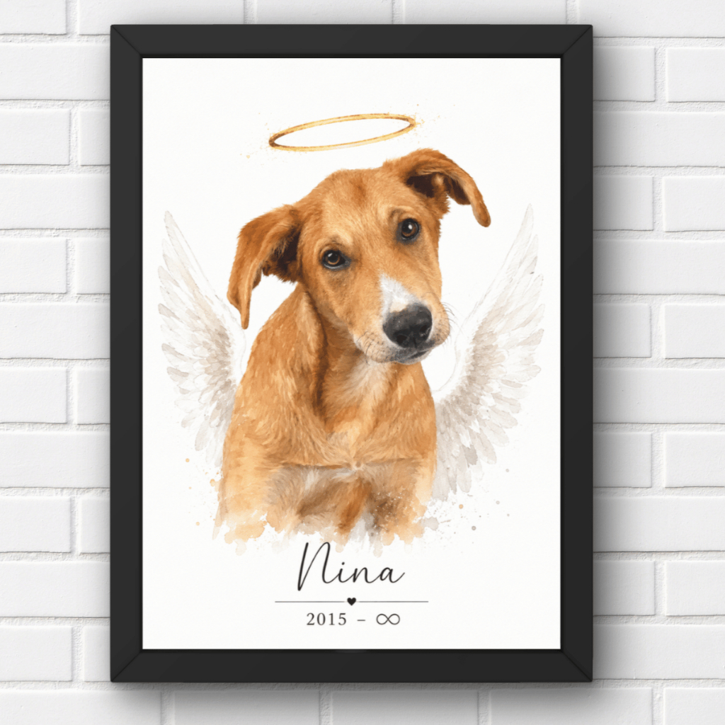Quadro Pet Memorial Personalizado | Homenagem ao Seu Melhor Amigo