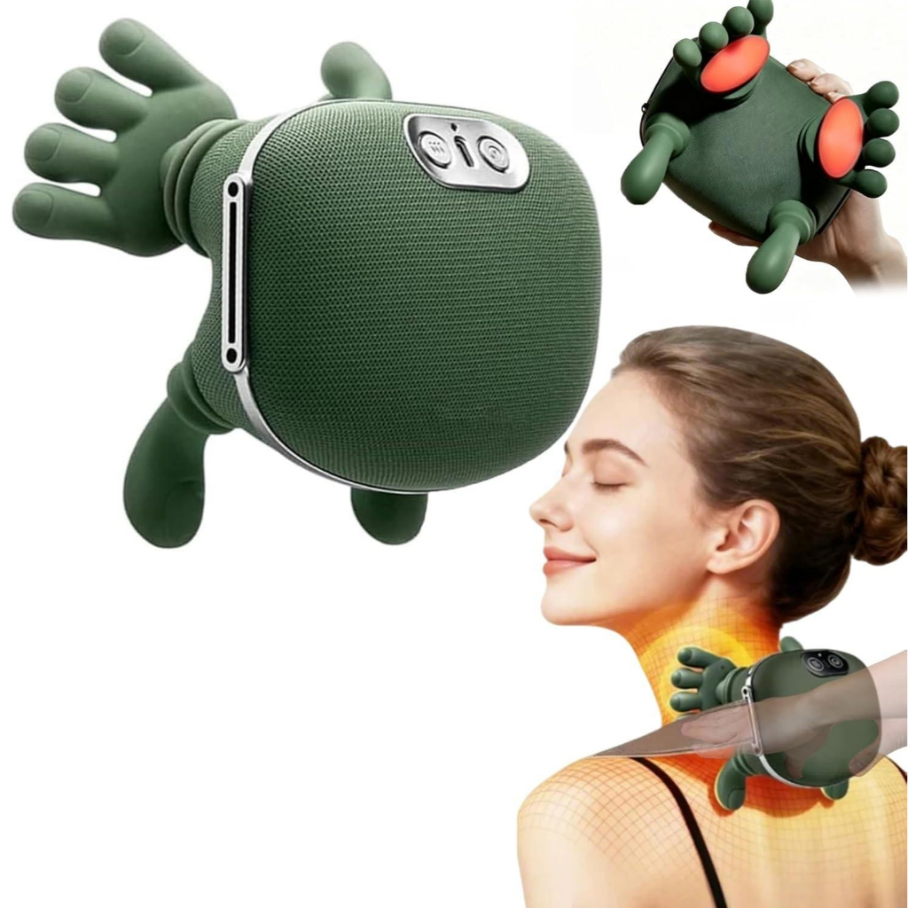 Massageador Shiatsu de Ombro e Pescoço - Relaxamento e Conforto com Calor Ajustável