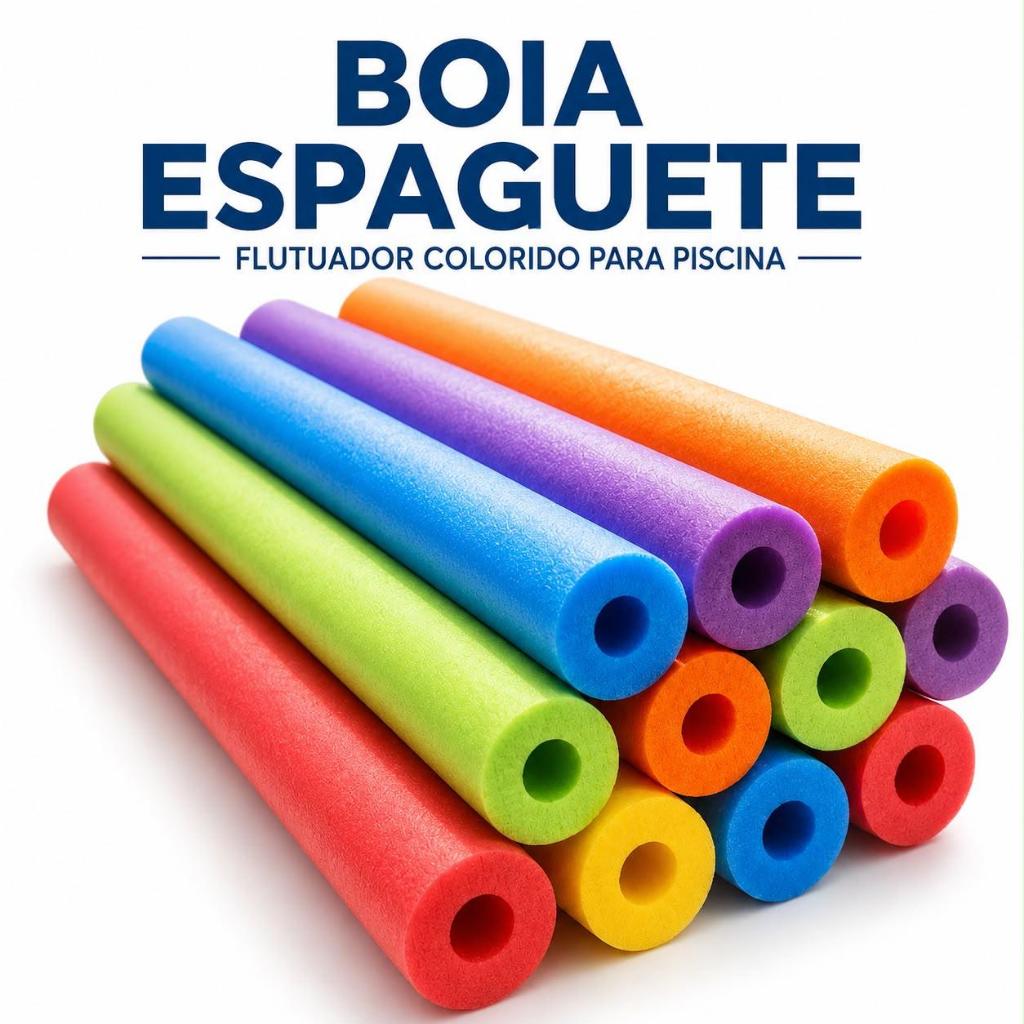 Boia Espaguete Macarrão Flutuador Piscina Natação