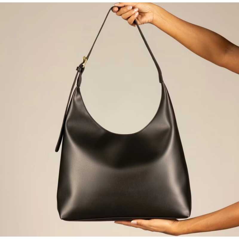 Bolsa Feminina Transversal E Ombro Luxo Couro Sintético Macio Grande Alça Ajustável Casual
