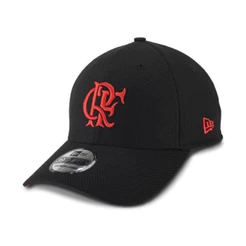 BONÉ NEW ERA 39THIRTY FLAMENGO PRETO — STRETCH FIT (NÃO TEM FECHAMENTO AJUSTÁVEL) | ORIGINAL