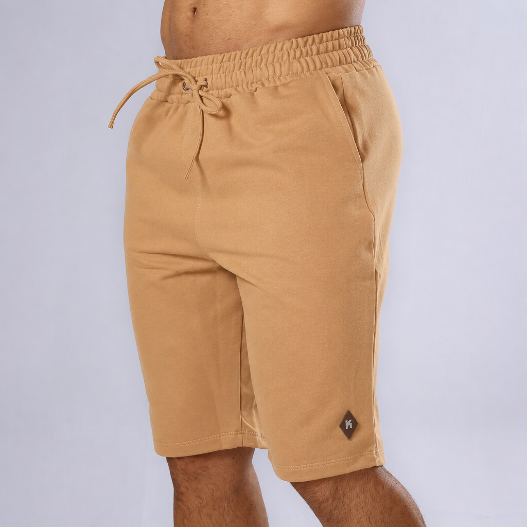 Bermuda Short Moletom Masculina Básica Academia Esporte Ciclista Confortável Conforto Corrida