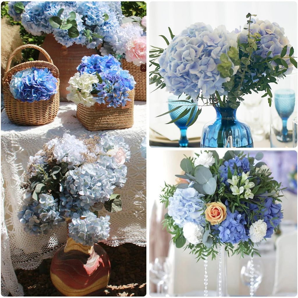 Buquê de Hortênsias Artificiais Pompom Grande com 1 Flor, Decoração para Casa, Festa, Casamento e Arranjos Florais 🌸✨