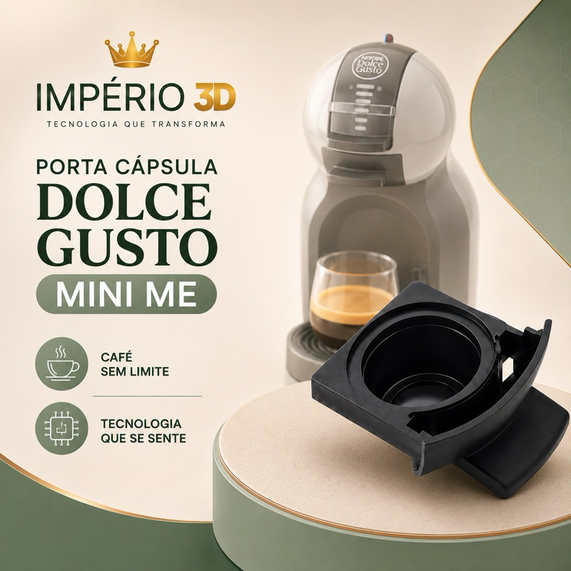Suporte Gaveta Cápsula Compativel Com mini ME Dolce Gusto Mini Me Dmm0/dmm8