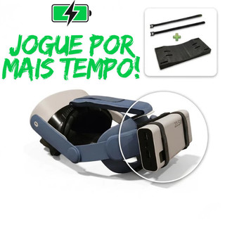 Suporte de bateria powerbank portátil acessório universal para Meta Quest 2 3 3s